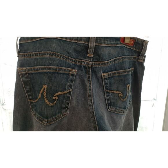 Adriano Goldschmied, AG The Angel boot cut, painted/distressed, USA, 27R, cotton - Picture 5 of 9